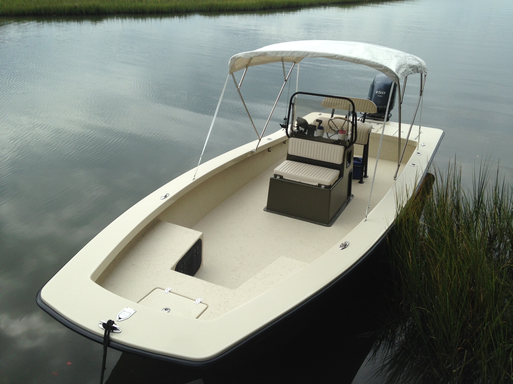 Intruder Green 23ft Duck Boat 02 - Handcrafted Custom ...